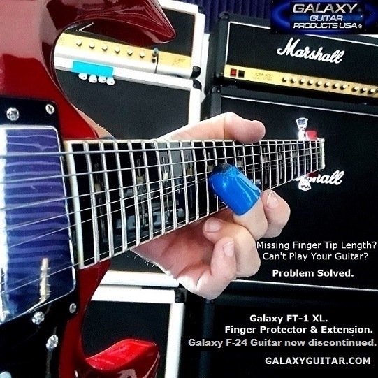 Galaxy Trans Cherry Guitar